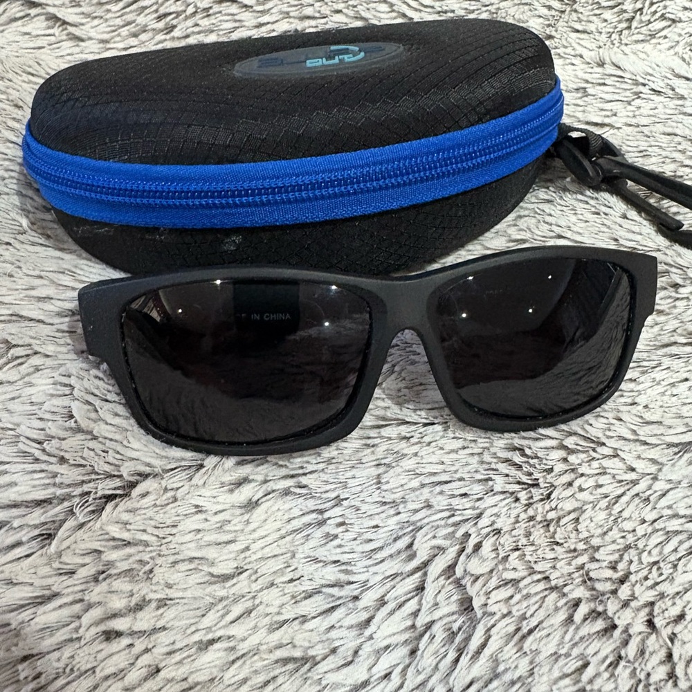 Blue cut pro designed Sunglasses with Case.
